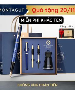 quà tặng bút ký montagut pháp miỄn phÍ khẮc tÊn b216